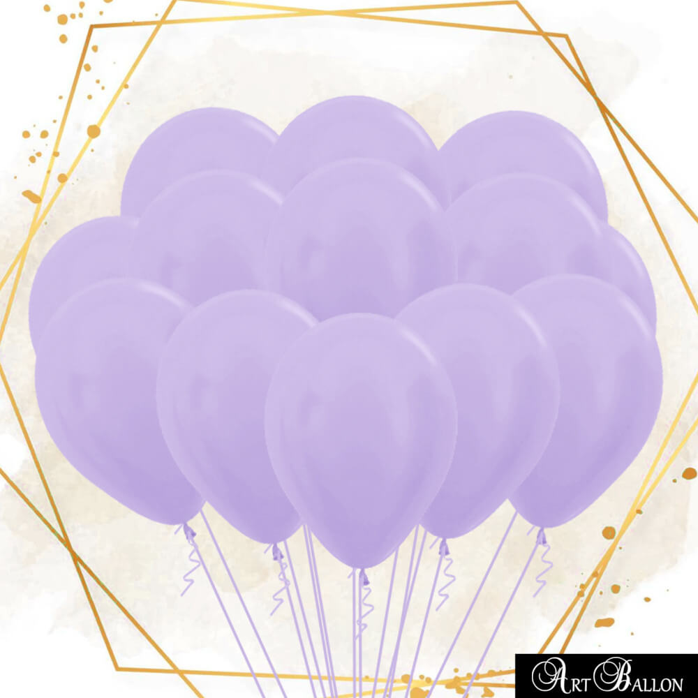 Ballons-Lavande-Gonflés