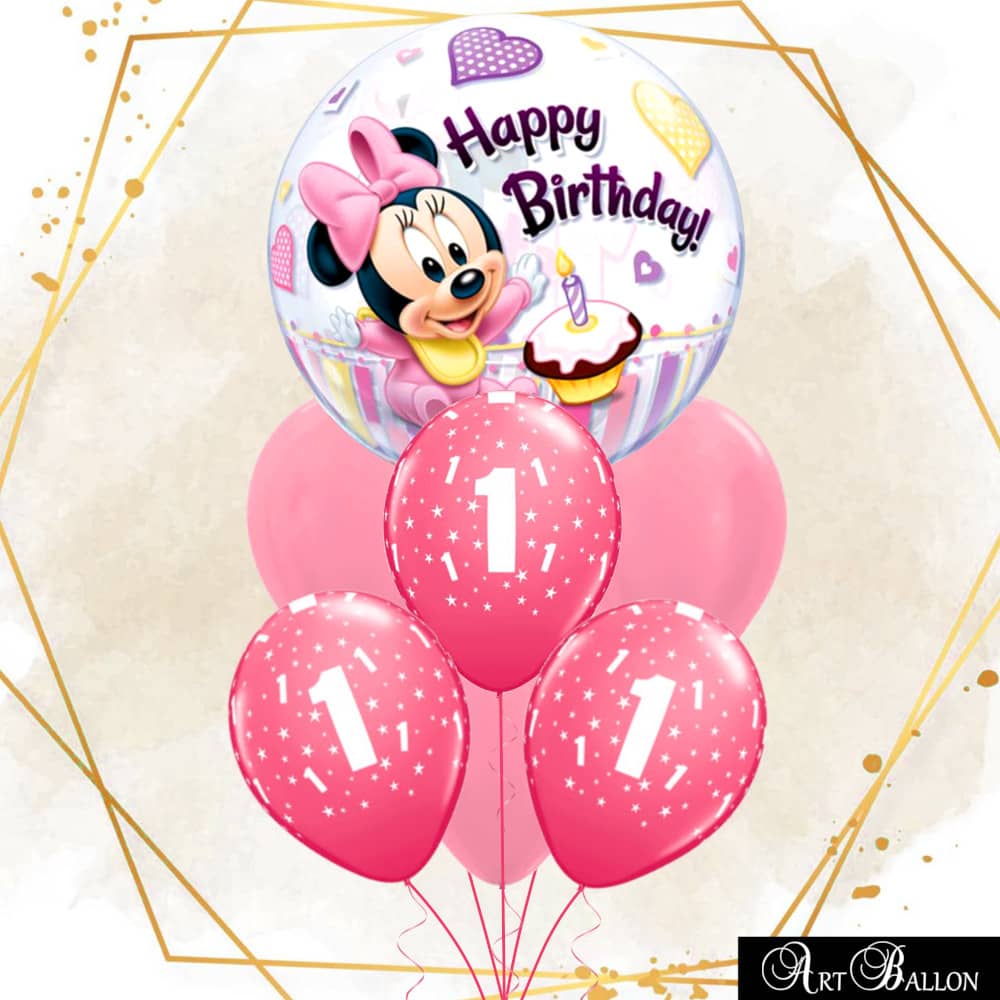 Bouquet-Bubble-Minnie-First-Birthday